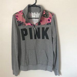 PINK Victoria’s Secret 1/4 Zip Pullover Size S
